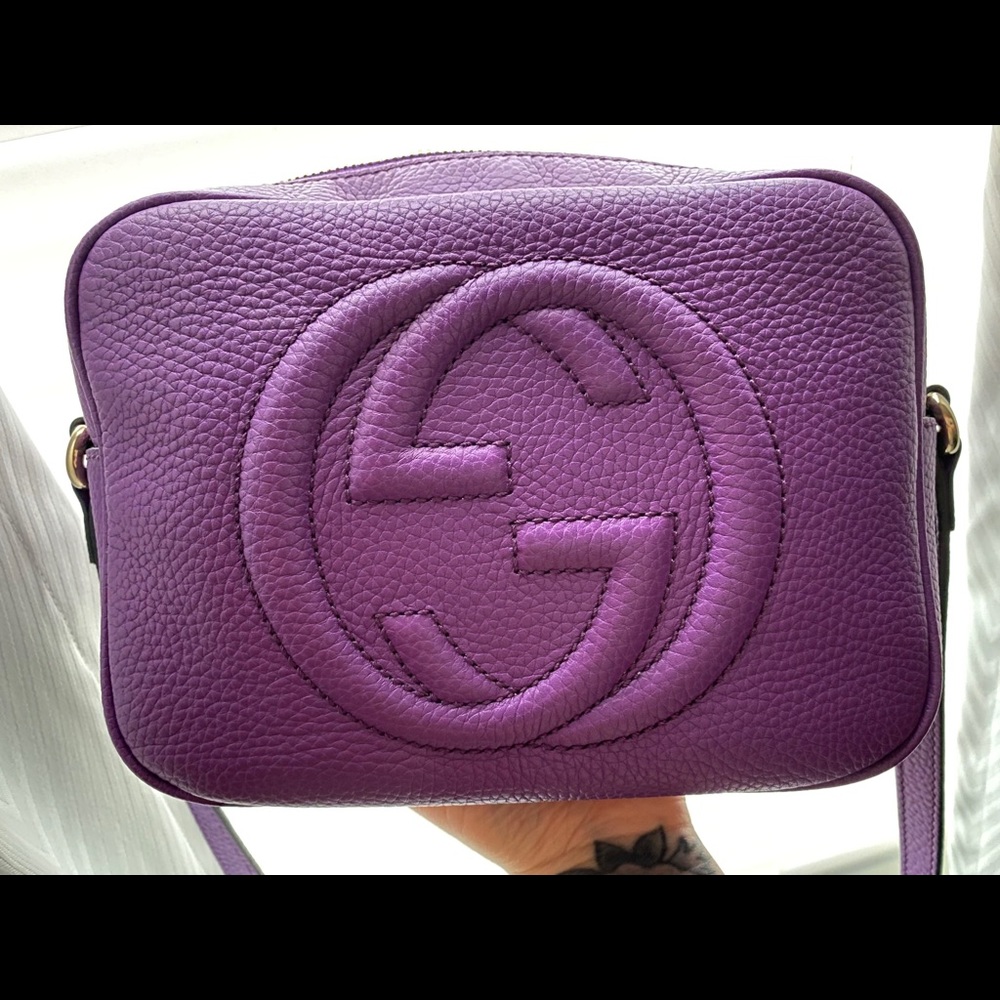 ‼️SOLD‼️ 💜purple💜 Gucci Soho Disco